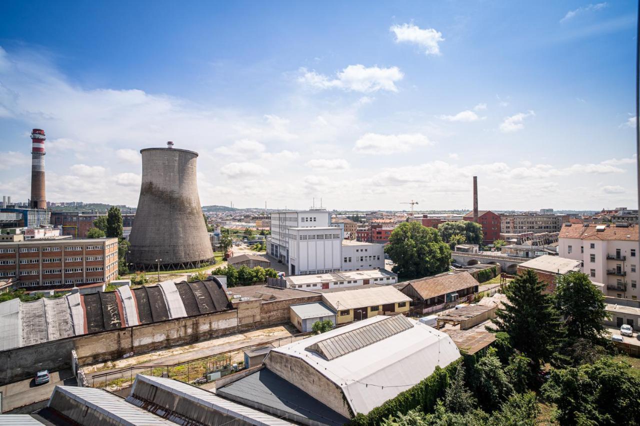 Zeppelin Studio With An Industrial View - Brno 아파트 외부 사진